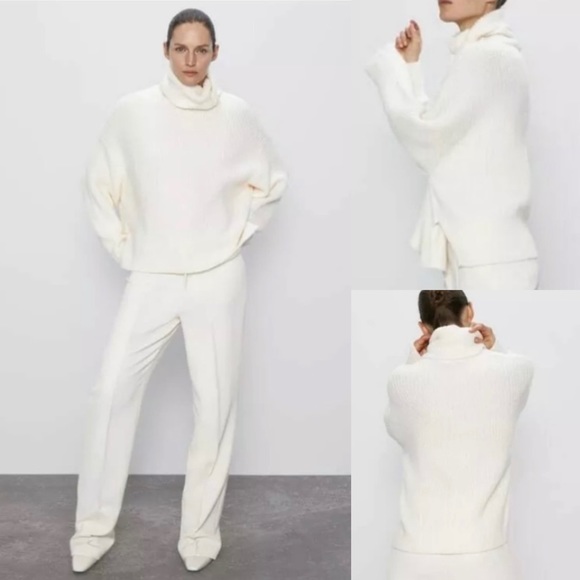 Zara Sweaters - [Zara] Wool/Alpaca Blend Turtleneck Sweater